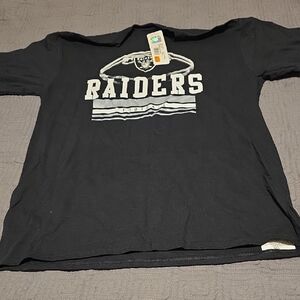 Raiders Black Short Sleeve Tee